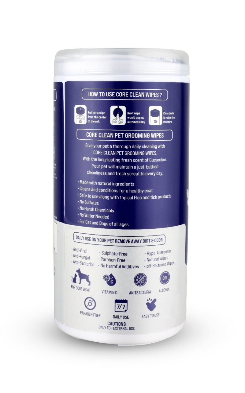 Pet Clean yleispuhdistuspyyhe lemmikille 50 kpl