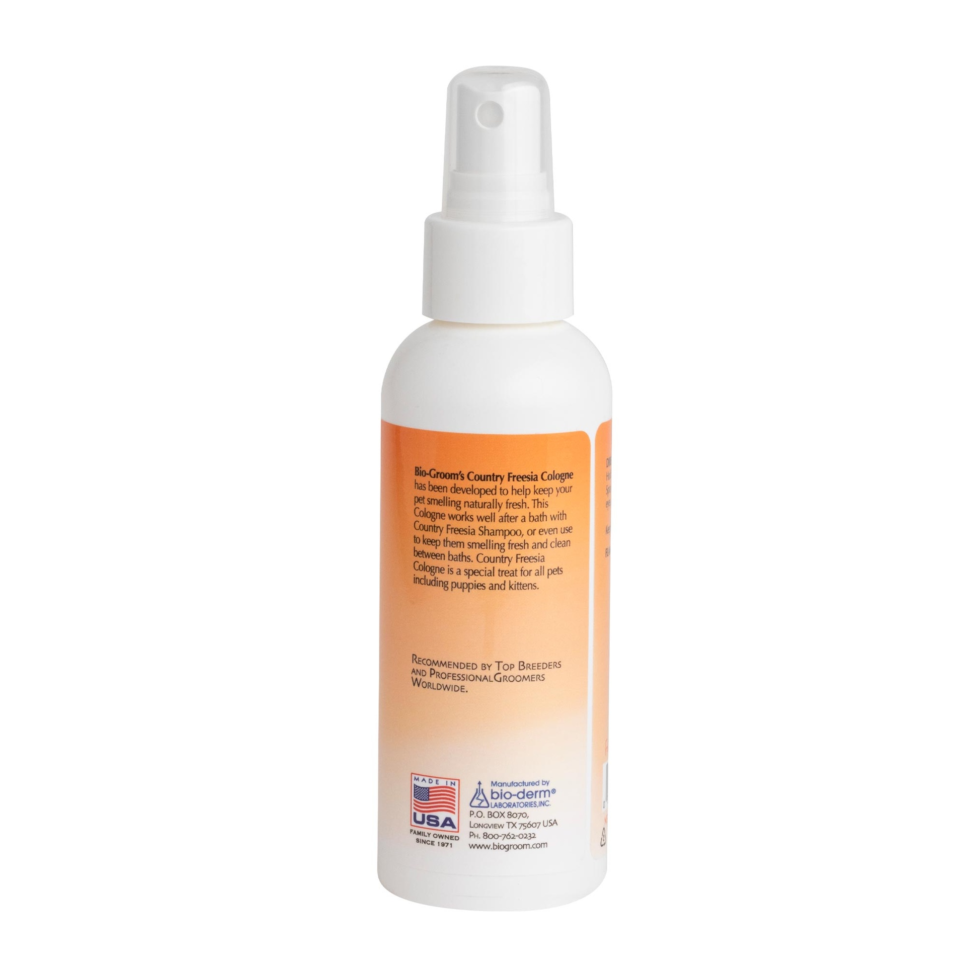 Bio-Groom Country Freesia™ cologne 4oz/118ml