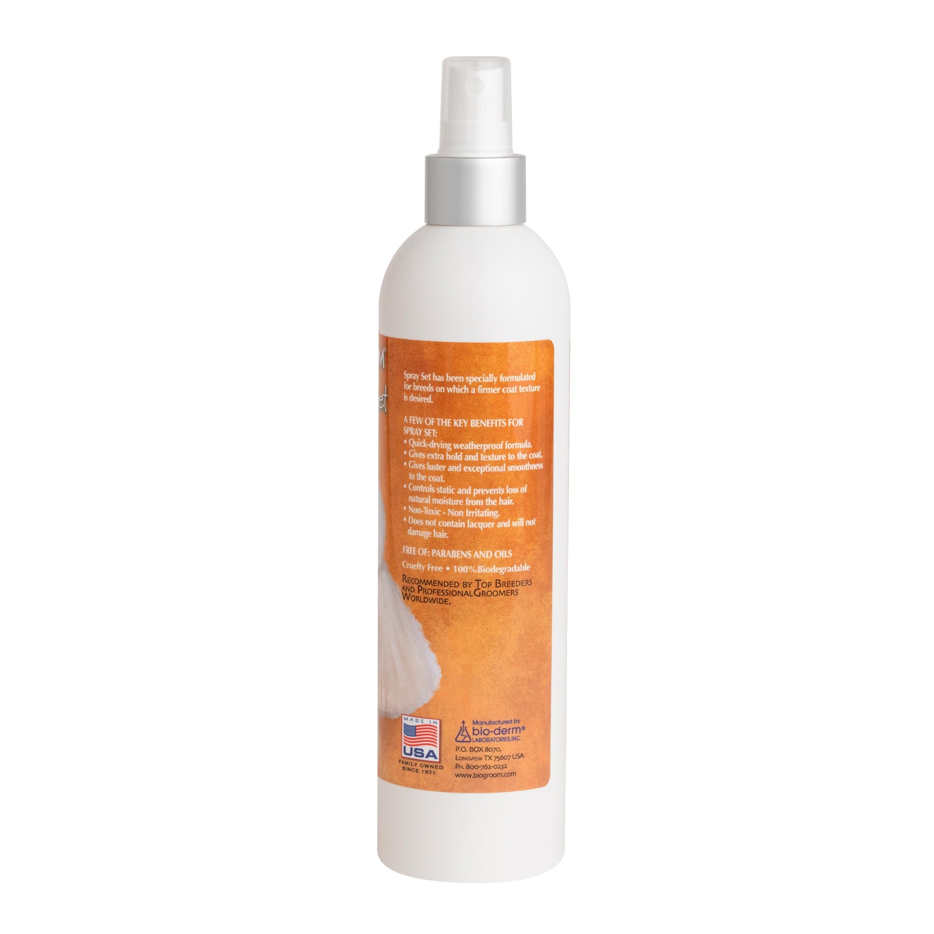 Bio-Groom Spray-Set™ rakennesuihke 12oz/355ml