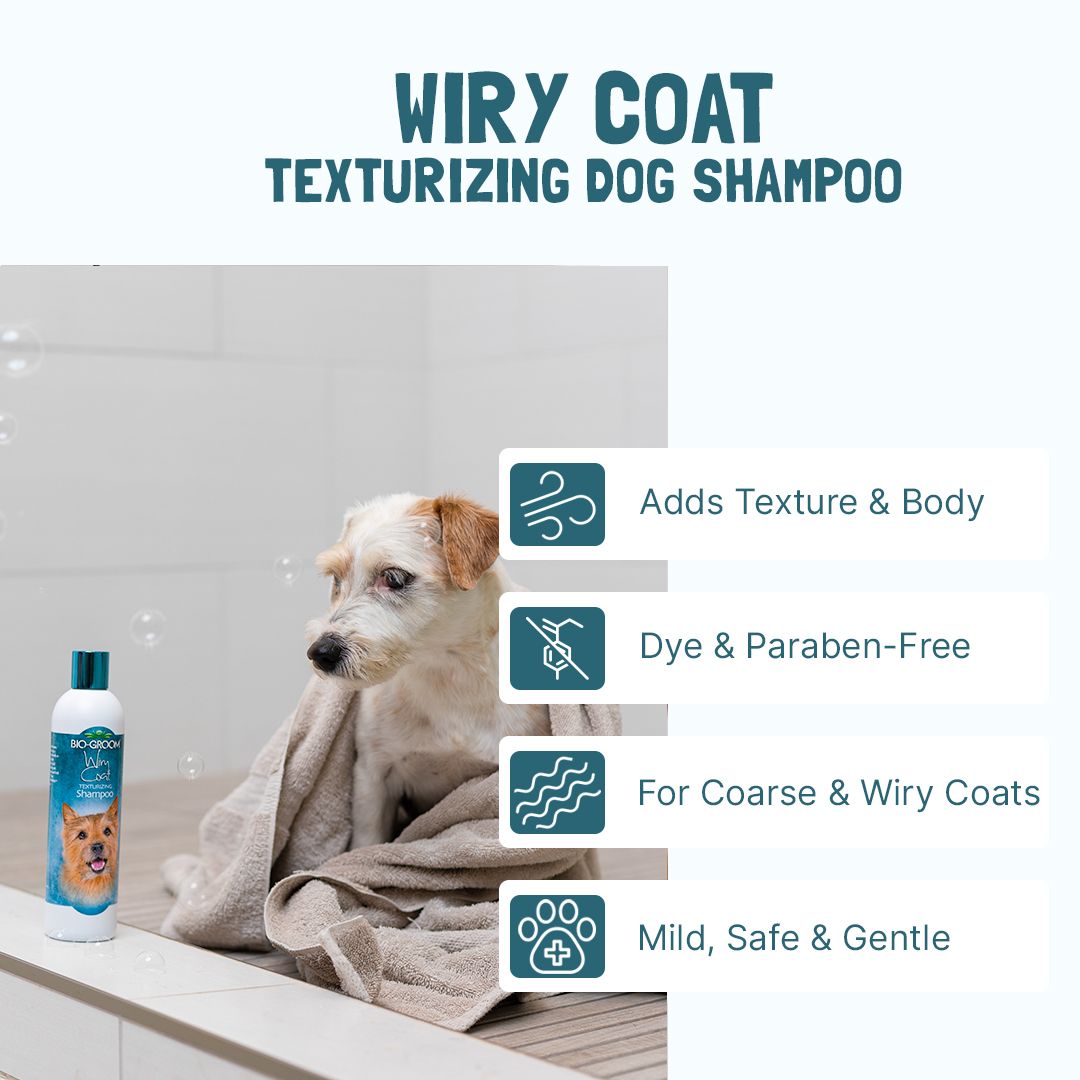 Bio-Groom Wiry Coat shampoo 12oz/355ml