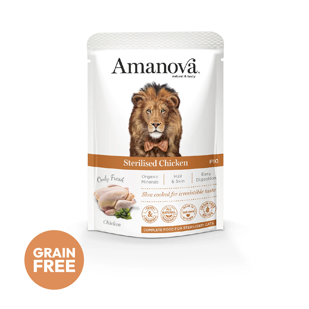 Amanova cat adult Sterilised Kana 85 g pouch