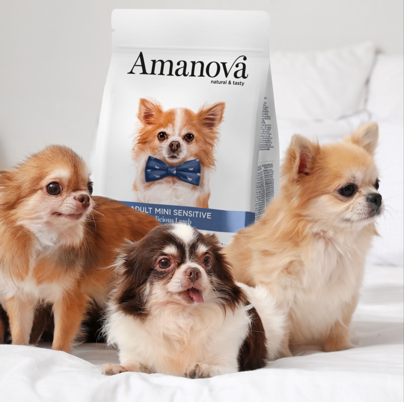 Amanova dog adult mini Sensitive lammas & kurpitsa 2 kg