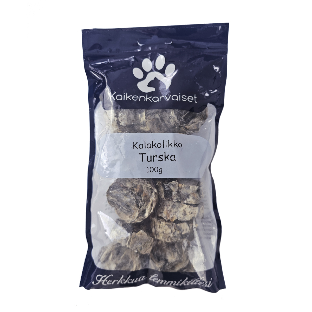 Kaikenkarvaiset Kalakolikko turska 100g