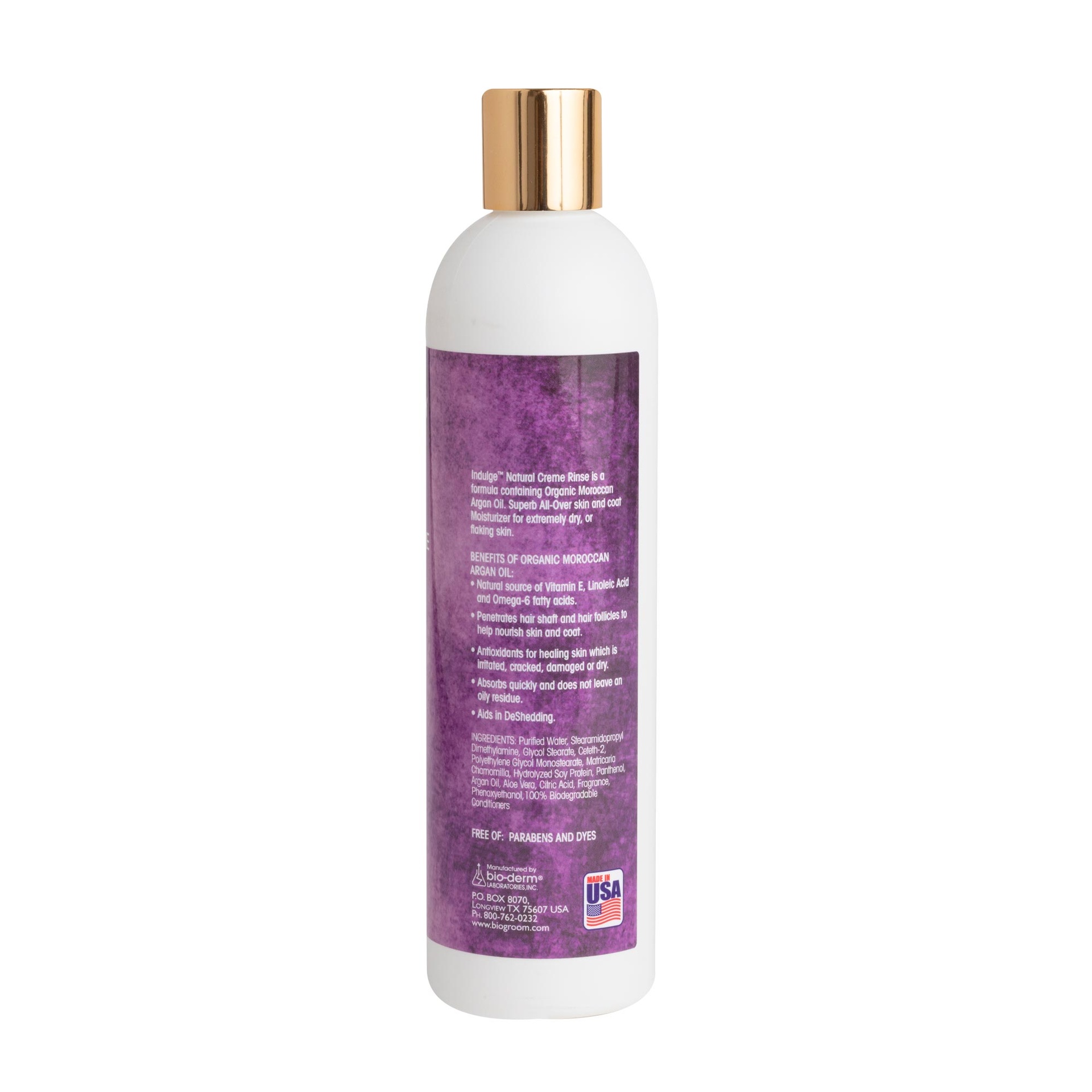 Bio-Groom Indulge™ Argan Oil hoitoaine 8oz/236ml