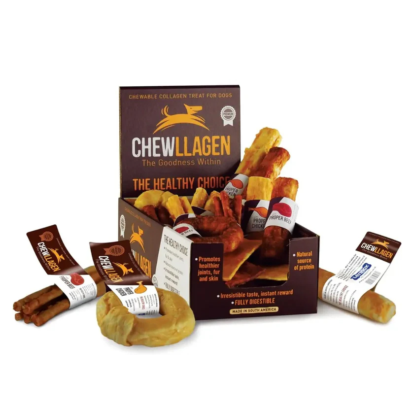 Chewllagen kananmakuinen mini pururulla 5 kpl 12,5 cm  