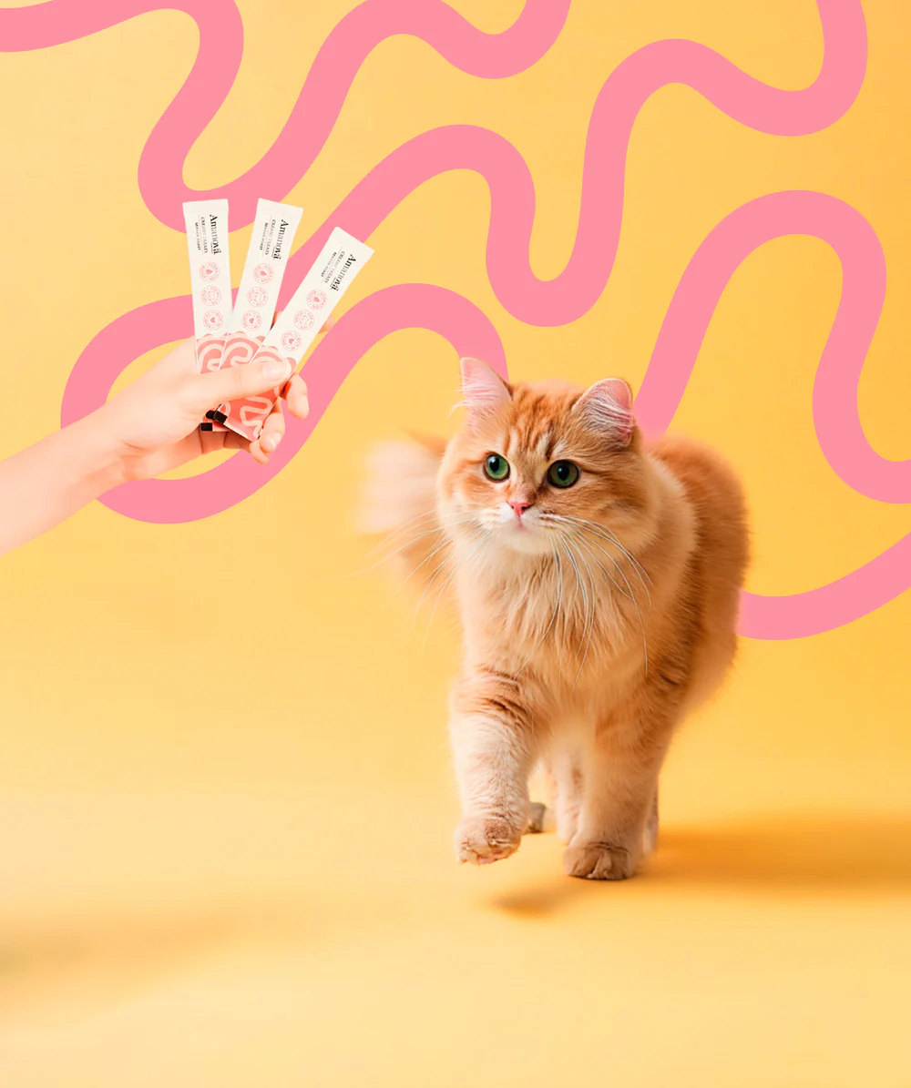 Amanova cat adult Creamy Treats Seaside Roast 15g 