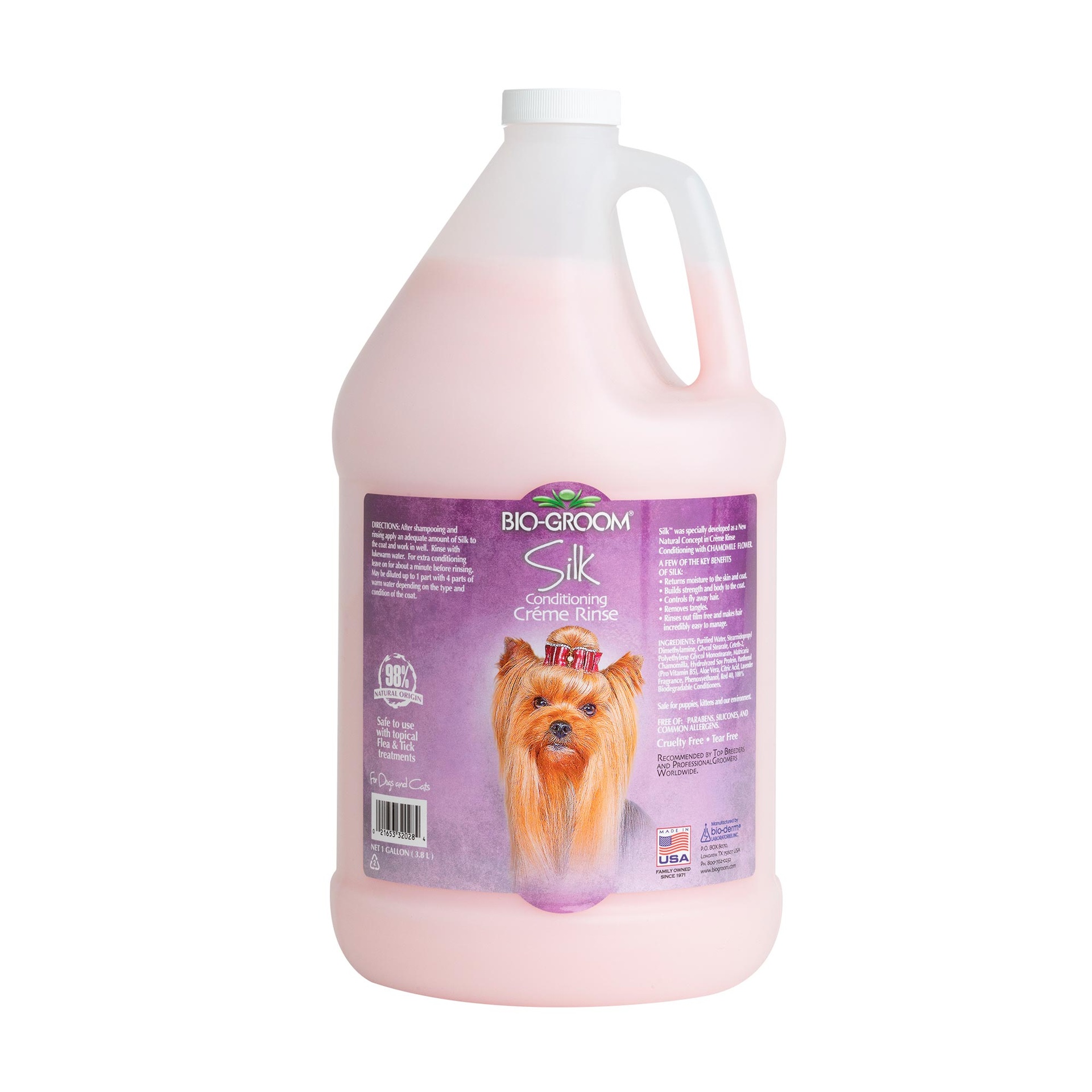 Bio-Groom Silk™ hoitoaine gallona (3,8l)