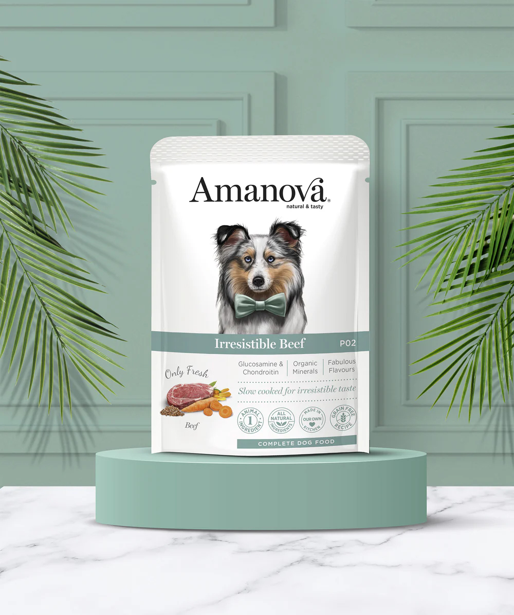 Amanova dog adult Irresistable nauta 100 g pouch
