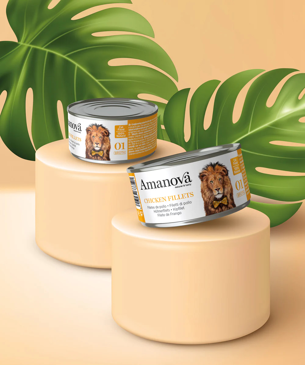 Amanova cat adult 01 Kanafile liemessä 70 g purkki