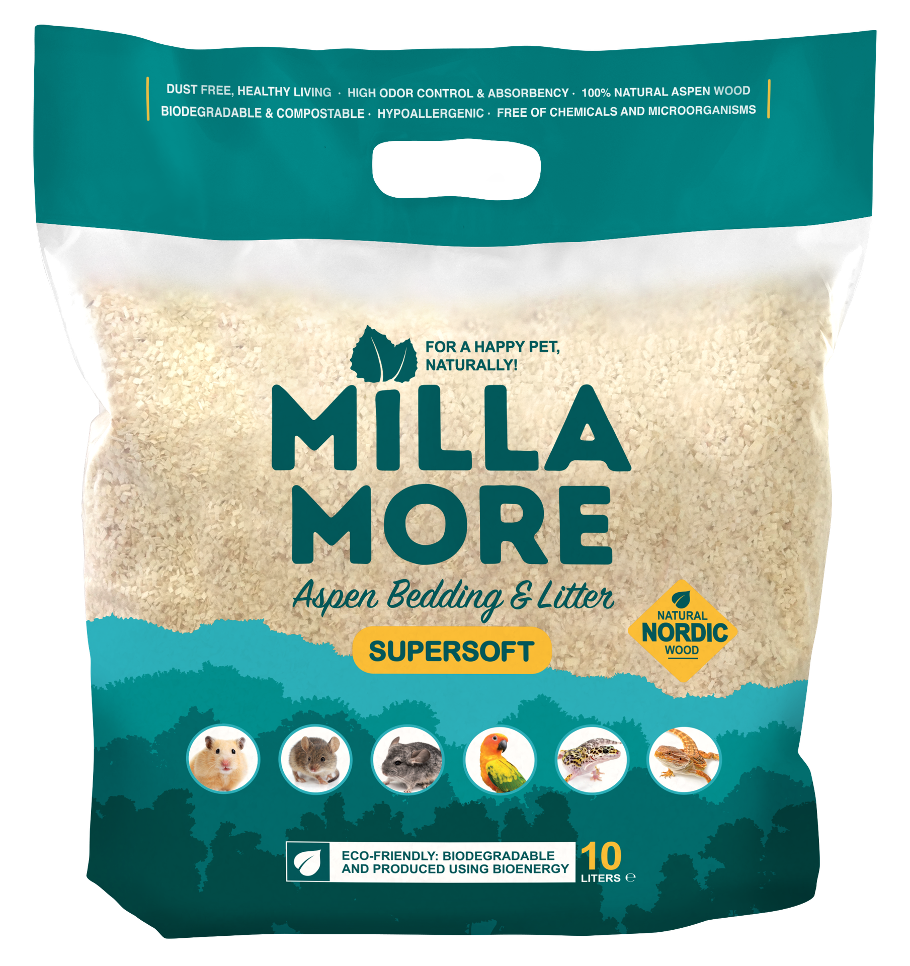 Millamore Supersoft kuivike 10L 