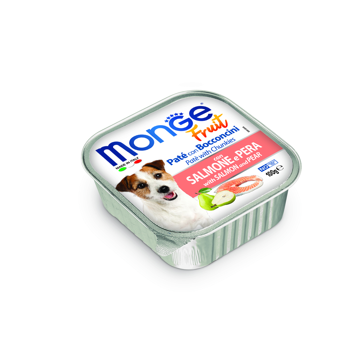 Monge dog adult Fruit Lax-Päron 100g