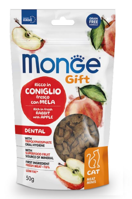 Monge Cat Gift Meat Minis kani-omena 50 g