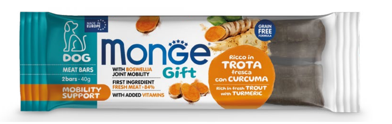 Monge Dog Gift Meat Bar Forell Boswellia 40 g 