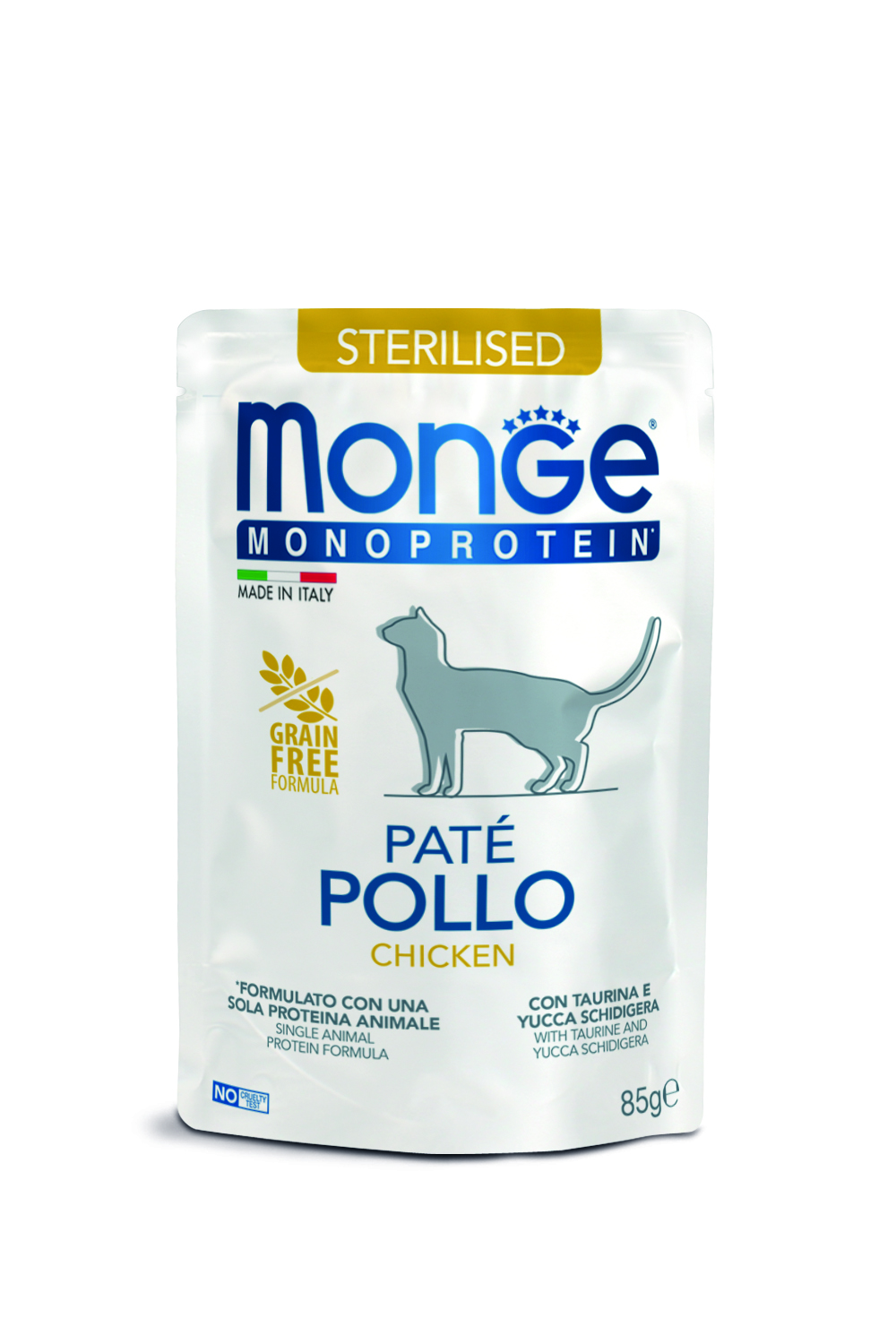 Monge cat adult Monoprotein kana 85g pouch