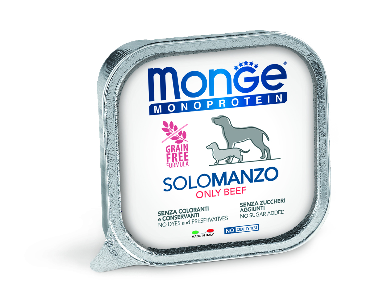 Monge dog adult Monoprotein nauta 150g vuoka